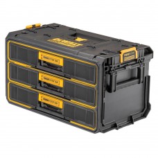 DeWALT Tough-Box 2.0 dėžė su trimis stalčiais